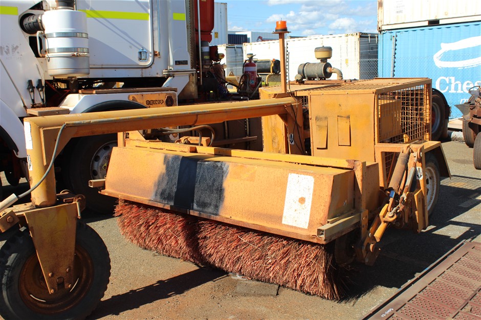 Tow Behind Road Sweeper Auction (00279008668) Grays Australia