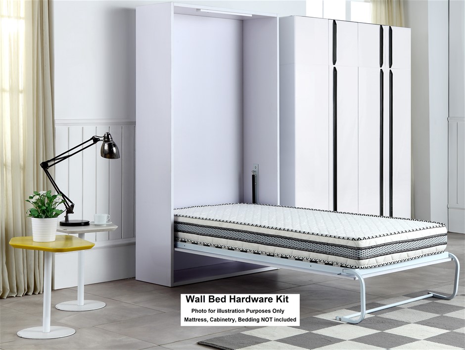 Palermo Single Size Wall Bed Mechanism H