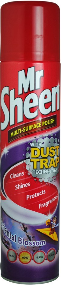 6 x Mr Sheen 300Ml Multi Surface Polish 