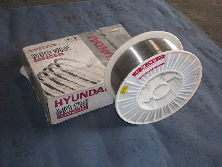 Reel stainless steel mig welding wire, Hyundai, 1.2mm, 15kg 309L grade