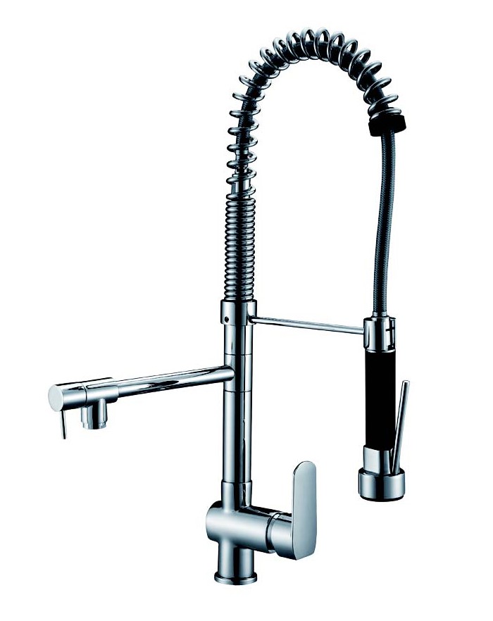 Monsoon Showers Kitchen Mixer Tap with Extendable Spray Auction (0001