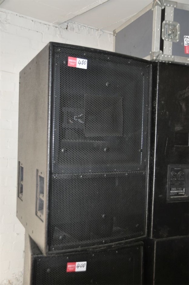 Pair of Loud Speakers EV Deltamax model DMS1183 Auction (0400