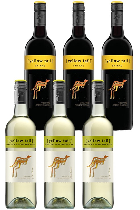 Yellowtail Semillon Sauv Blanc & Shiraz 