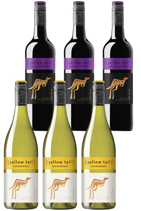 Yellowtail Chardonnay & Shiraz Cabernet 