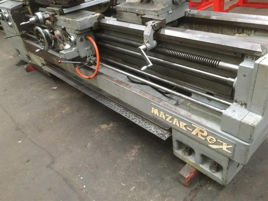 Mazak Rex 24 x 80 Lathe Auction (00425035160) Grays Australia