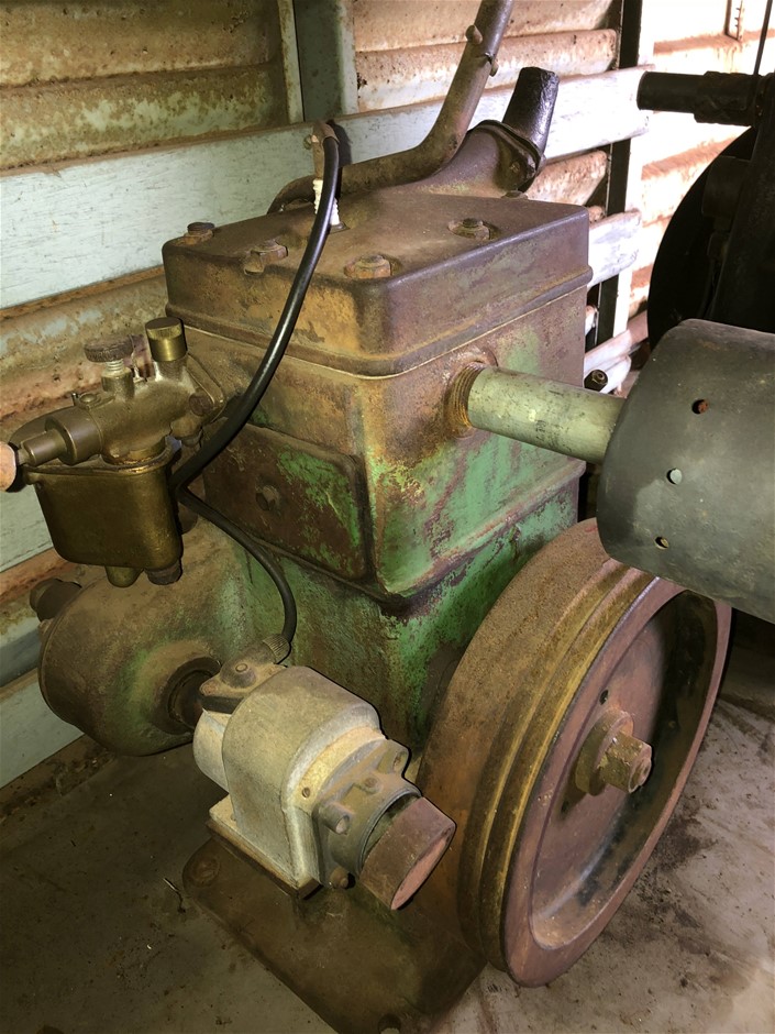 4 HP Moffat-Virtue petrol Stationary Engine Auction (0073-7021152 ...