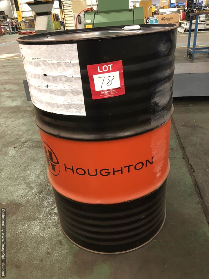 1 X 205L Drum Cutting Oil Houghton CUT MAX226 (O'Sullivan Beach, S.A ...