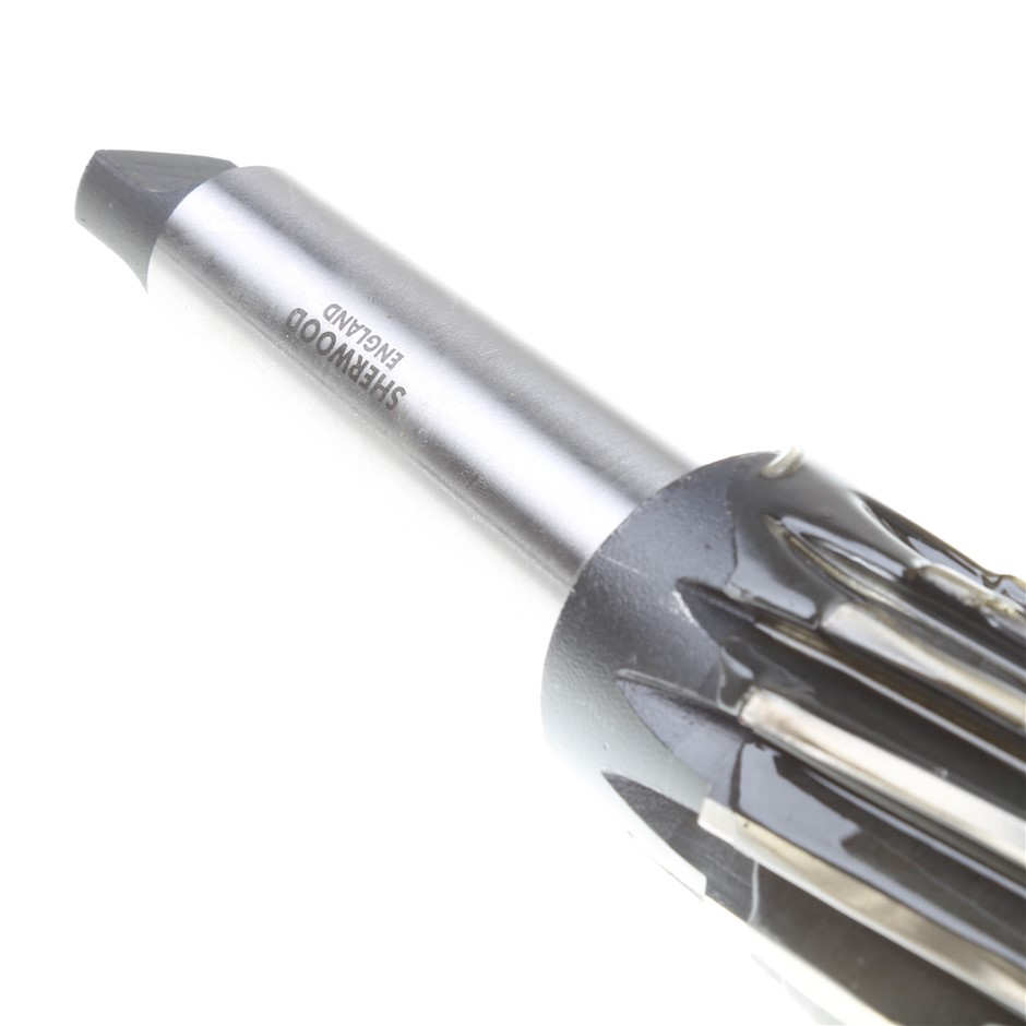 SHERWOOD 50mm HSS Machine Reamer, Taper Shank. Buyers Note Discount
