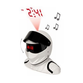 The Stig Helmet Projection Alarm Clock