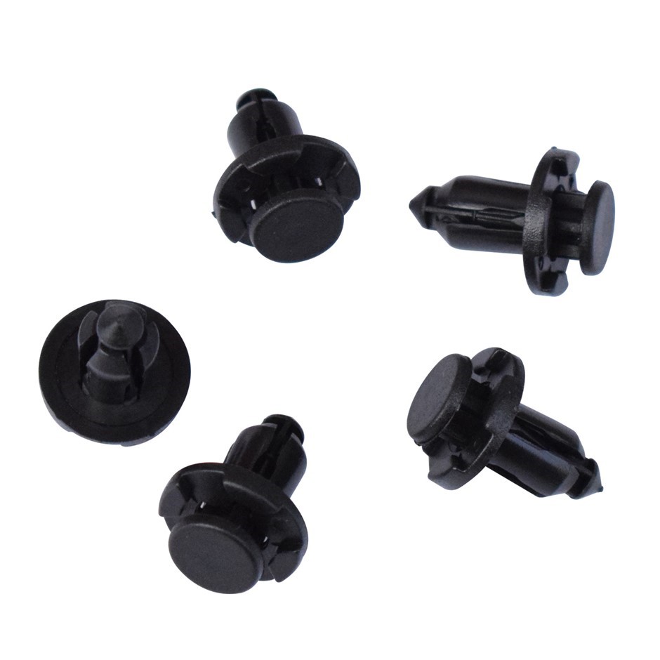 5x 10mm Subaru Front Plastic Bumper & Gr