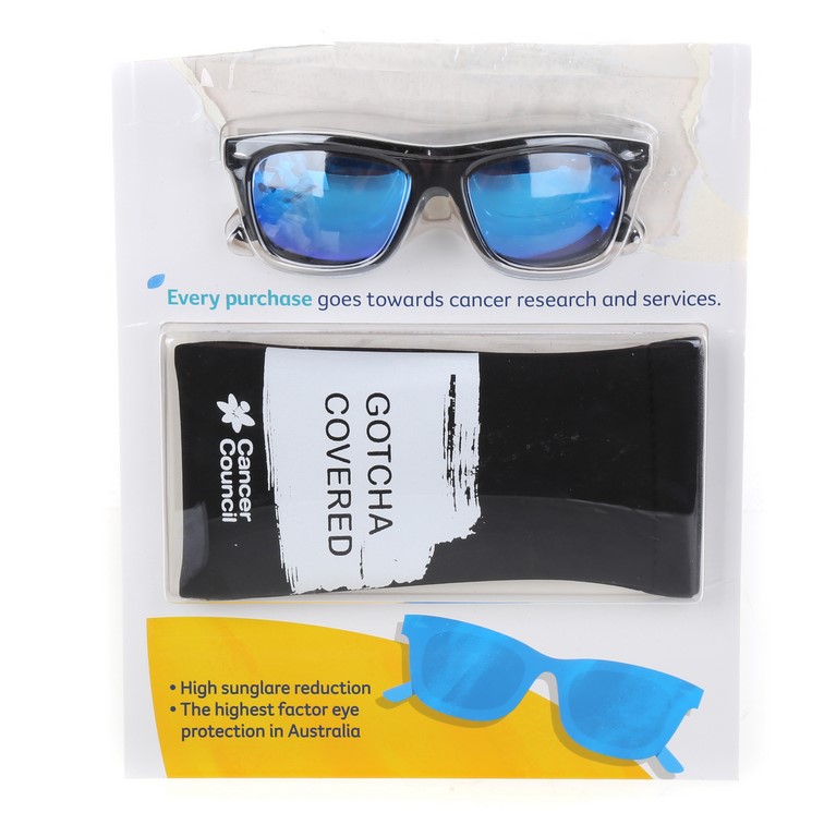 Cancer Council Blue Reflective Sun Glasses N B Package Damage Auction Graysonline Australia
