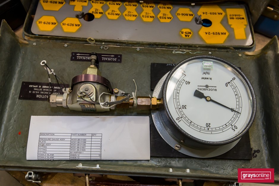 Fuel Tank Pressure Test Kit Auction (03765036650) Grays Australia