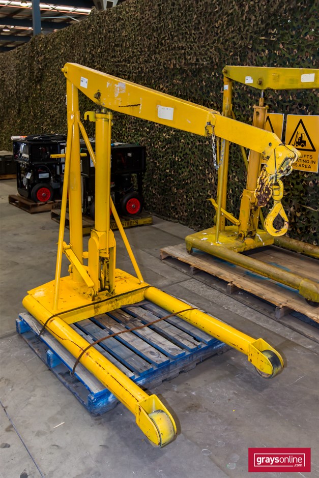 Portable Floor Crane Auction (03275036650) Grays Australia