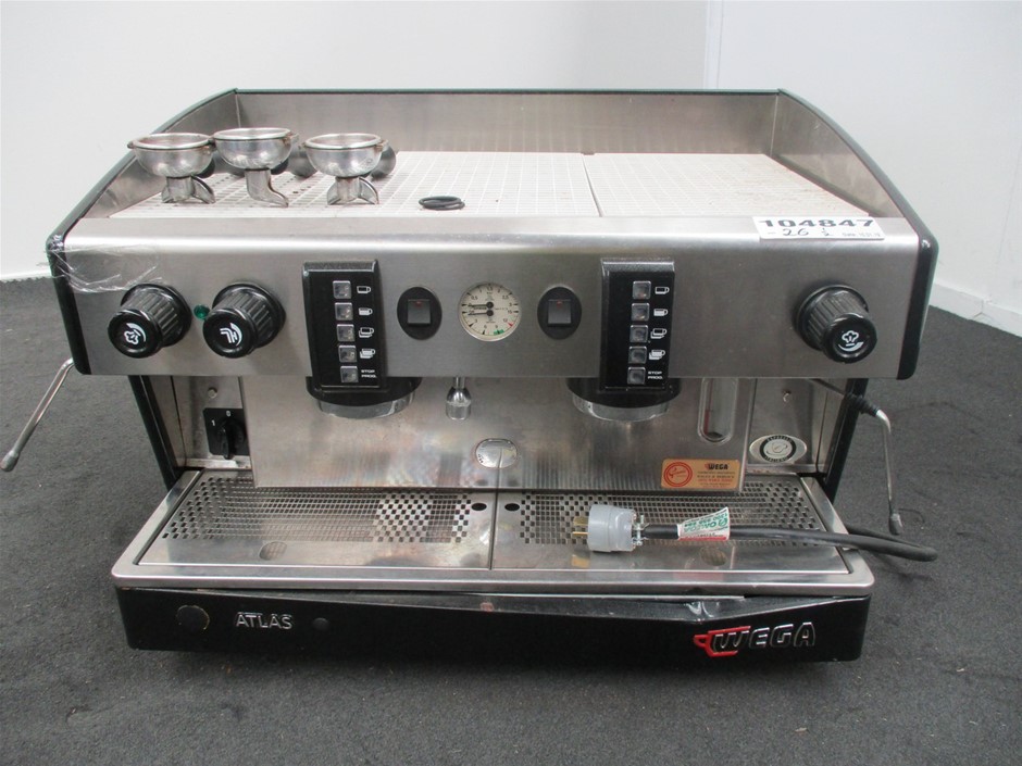 Qty 1 x Wega EVD/2-AT Atlas Coffee Machine Auction (0026-7021947 ...