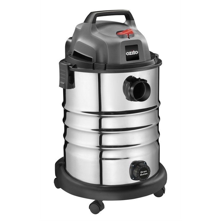 OZITO Wet & Dry Vacuum Cleaner 1500W, 30L Stainless Steel Tank with Blower Auction