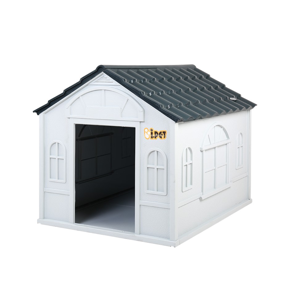 iPet Plastic Dog Kennel Weatherproof Out