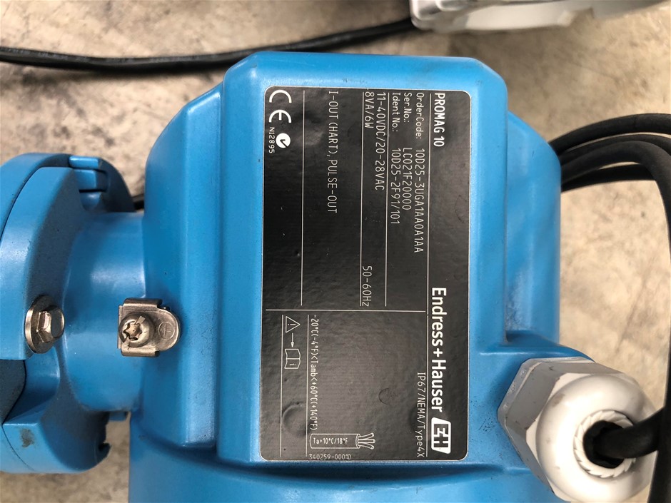 Endress & Hauser Mag flow meter PROMAG E Auction (00183015292) Grays