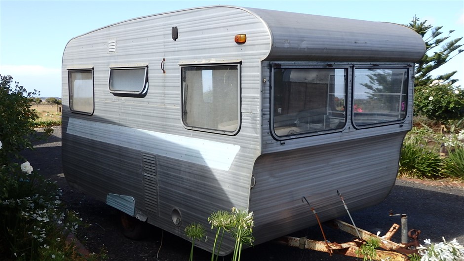 Aluminium Clad Caravan Make Unknown Auction (00053015410) Grays