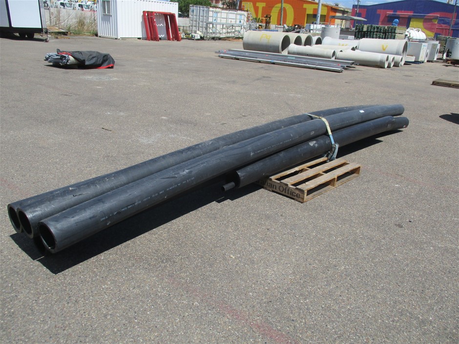 5 Lengths PVC Pipe Outside Diameter 200mm Auction (0024-7022490