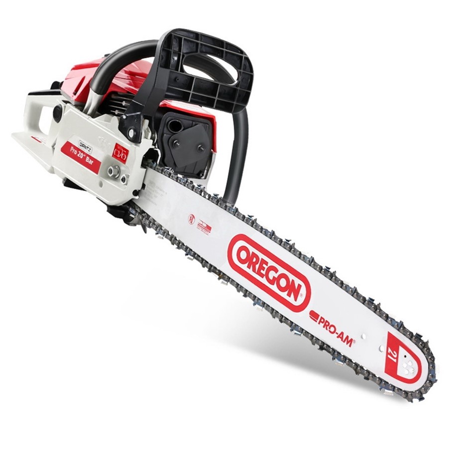 GIANTZ 62cc Commercial Petrol Chainsaw 20" Oregon Bar Chains Saw Tree