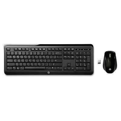 HP Wireless Slim Desktop Keyboard + Mous
