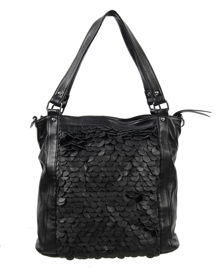 Isabella Raveena Bacci Black Leather Pae