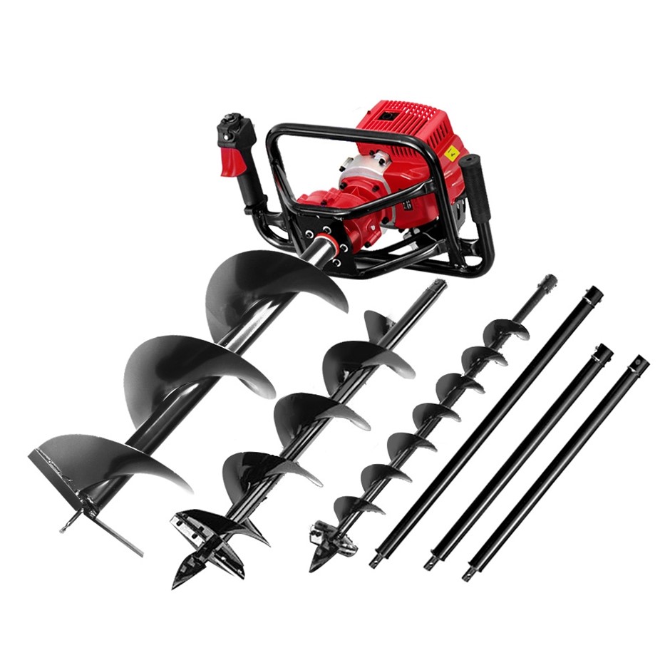 Giantz 88CC Petrol Post Hole Digger Dril