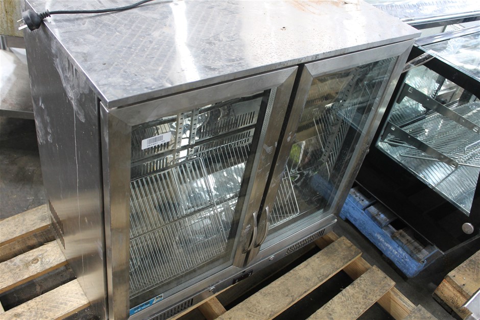 2 Door Glass Display Bar Fridge Auction (00135037674) Grays Australia