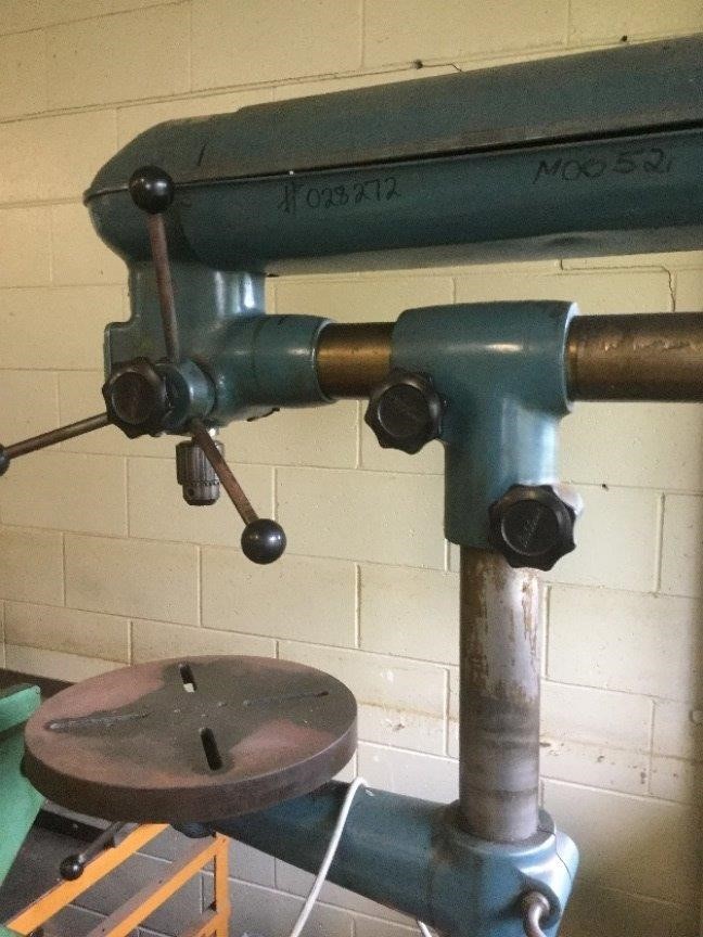 Waldown 28272 Drill press with metal radial plate (half inch capacity