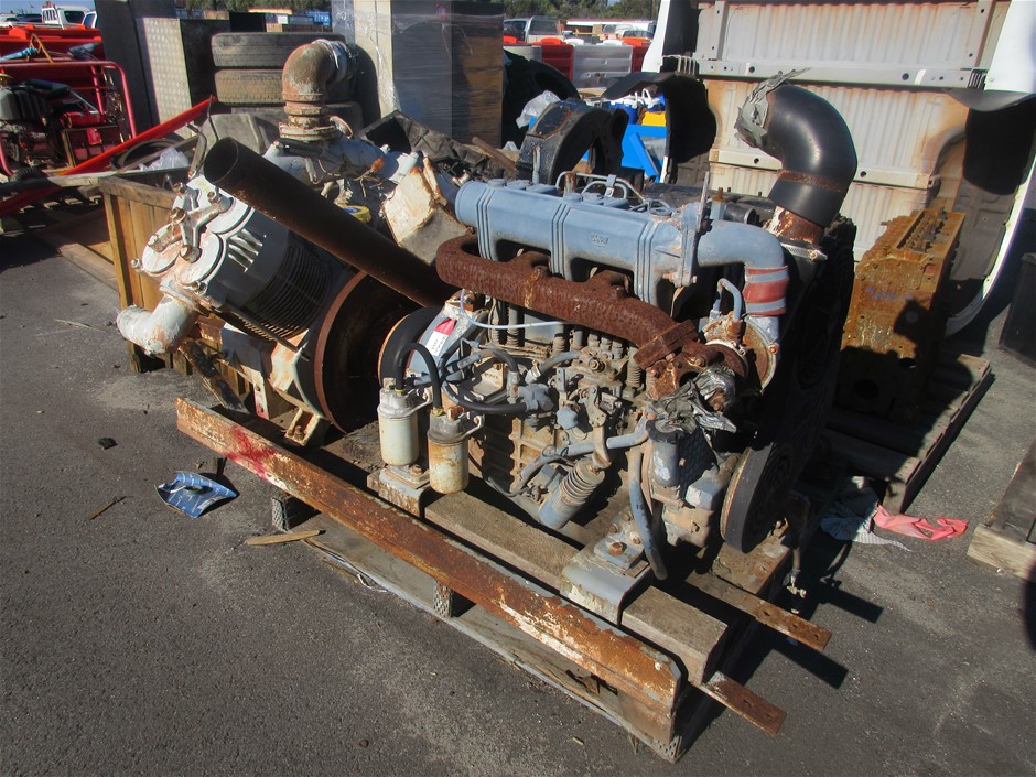 VM Motori 3 Cylinder Diesel Engine And Betico Compressor Auction (0006 ...