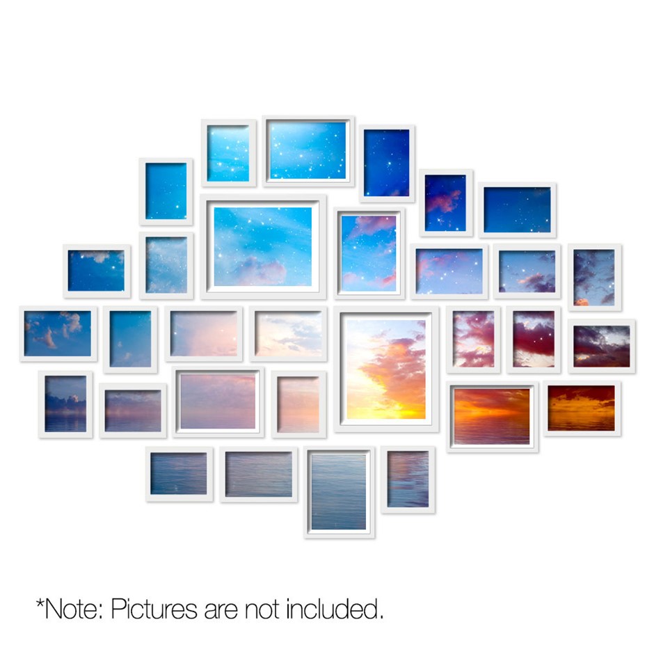 Artiss Photo Frames 30PCS 8x10in 5x7in 4