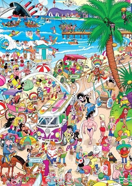 HEYE Crisp Boardwalk Jigsaw Puzzle (1000