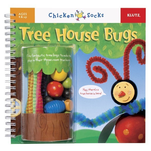 Klutz Chicken Socks Tree House Bugs