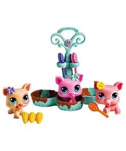 Littlest Pet Shop Petriplets Pigs