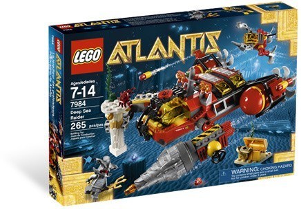 Lego Atlantis 7984 Deep Sea Raider