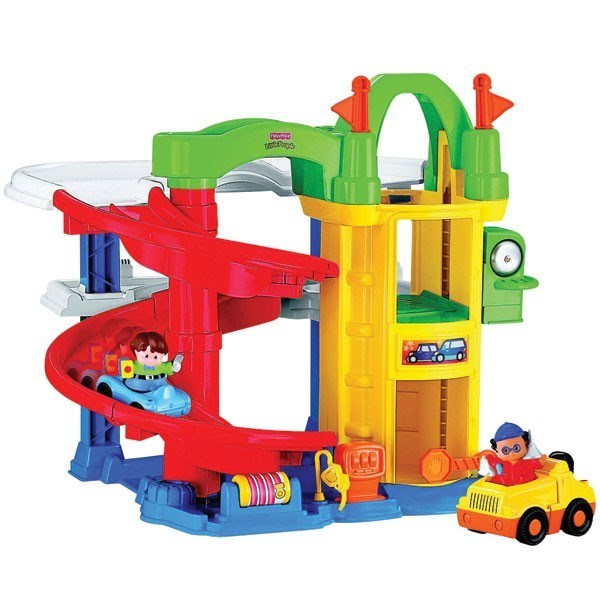 little people toy garage