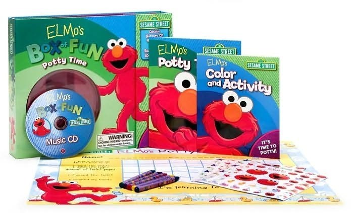 Sesame Street Elmo's Box Of Fun - Potty 