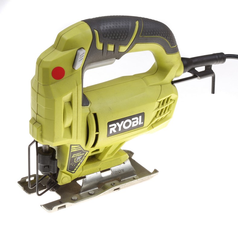 RYOBI 500W 75mm Portable Electric Jigsaw, Toolless Blade Change. N.B