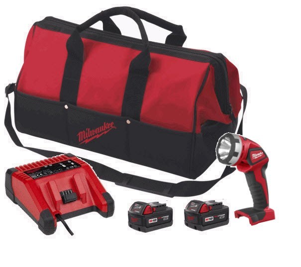 Milwaukee Starter Kit 18V 5 Piece - 2x B