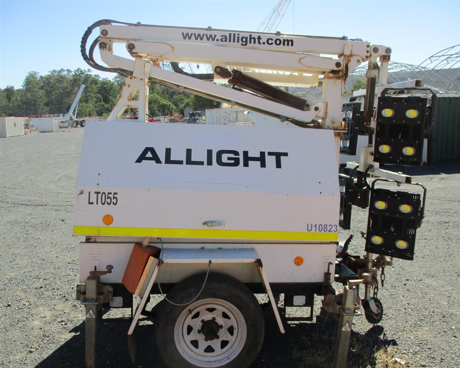 'Allight' LED Lighting Tower Trailer Auction (00117023214) Grays
