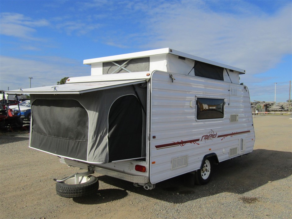 2007 Windsor Rapid Pop Top Caravan Auction (0001-7023352) | Grays Australia