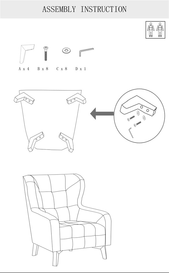 Buy Rose Arm Chair Printing on Seat Australia