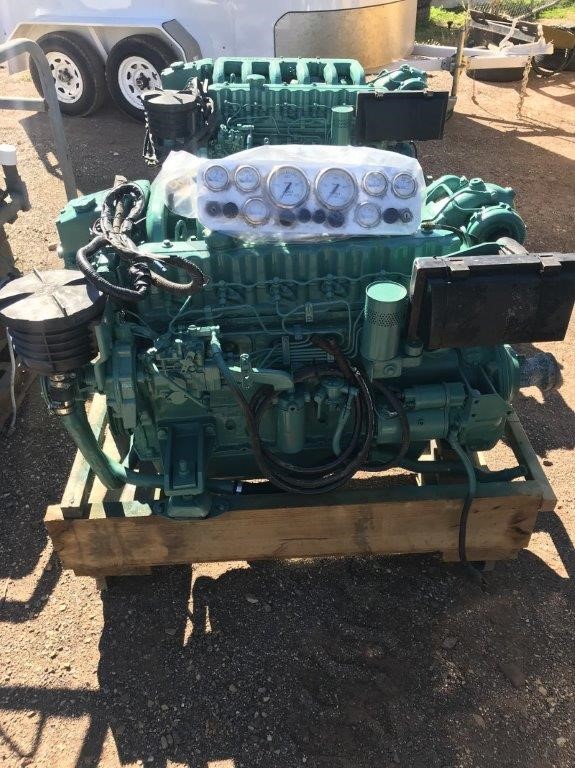 2x Volvo Penta's Fully Marinized Inboard Motors (with Legs) Auction ...