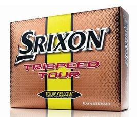 Srixon Tri Speed Tour Yellow Golf Balls