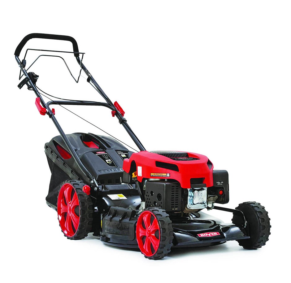 ROVER Endeavour Self Propelled Lawn Mower 21`` Cut with 196cc Engine