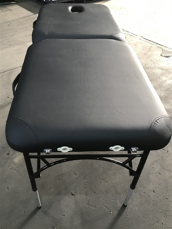 Firm and fold portable massage bed Auction (00105038703) Grays Australia