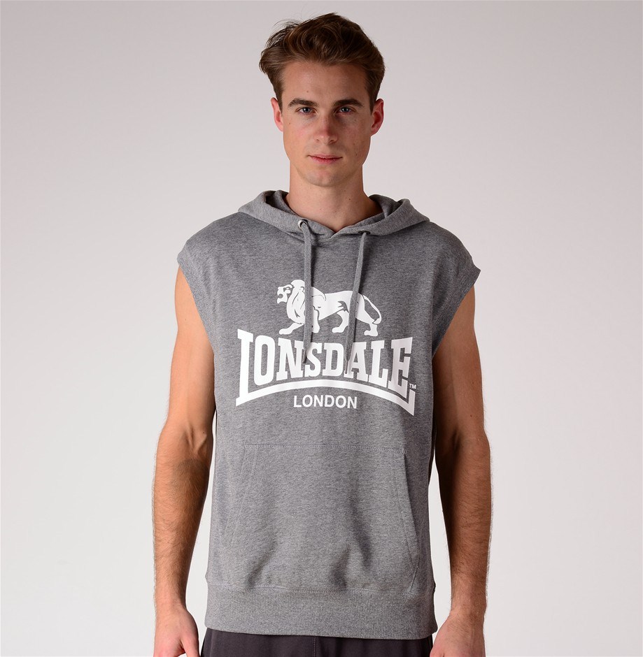 Mens sleeveless hoodie on sale australia