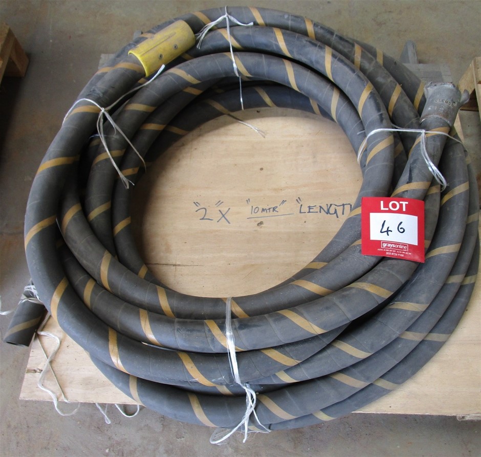 2x Roll Abrasive Blast Hose Auction (00463016080) Australia