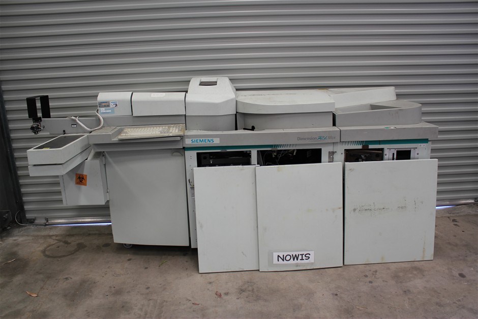 SIEMENS Dimension RxL Max Chemistry Analyzer Auction (00019000678