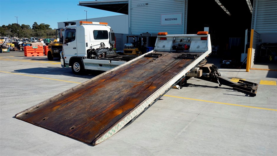 2008 Hino FD500 Rotating Tilt Tray Tow Truck Auction (00019013293